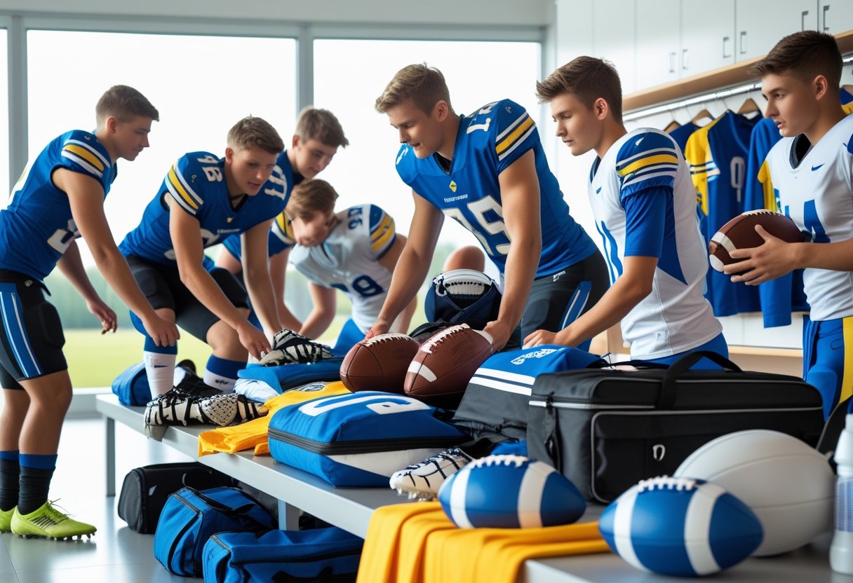 Plan the perfect football trip with the right football equipment for all players